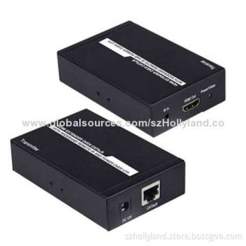 HDMI Extender, 20KHz-60KHz Wide Band Bi-direction IR PoE 50m Single Cat5e/6